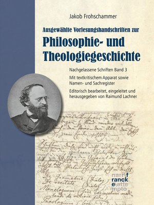 cover image of Jakob Frohschammer